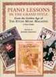 Piano Lessons from Masters of the Grand Style piano sheet music cover